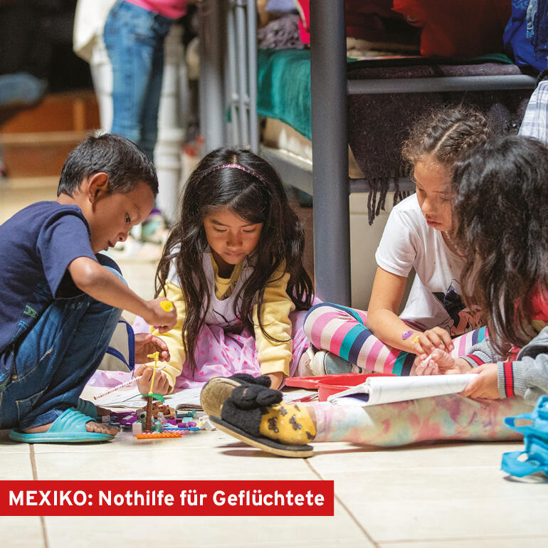 Mexiko – Nothilfe für Geflüchtete von Hand of Hope, dem christlichen Hilfsdienst von Joyce Meyer Ministries